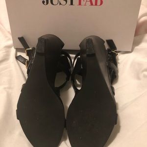 JustFab Shoes - Brand new wedge sandals JustFab Shoes - Brand new wedge sandals